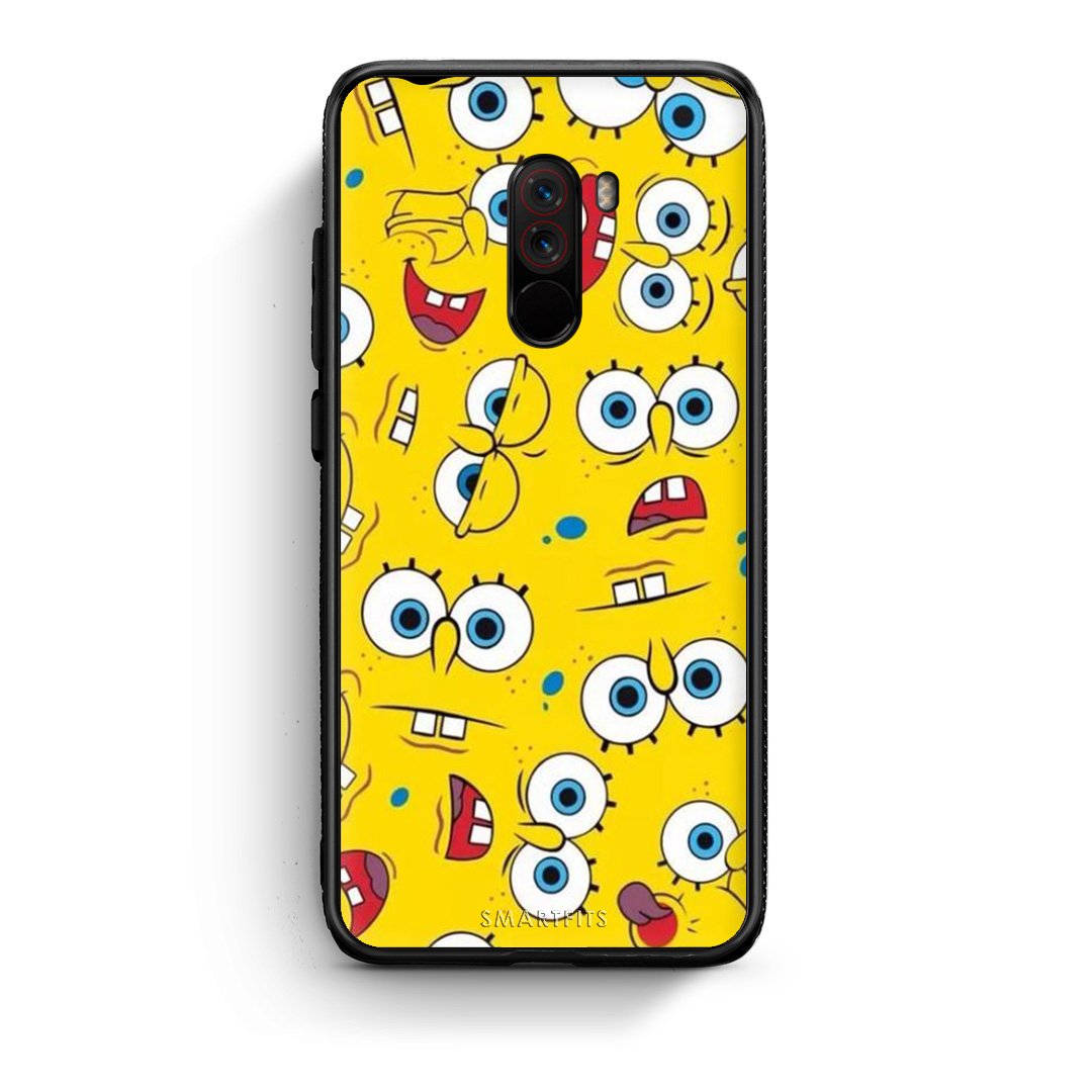 4 - Xiaomi Pocophone F1 Sponge PopArt case, cover, bumper