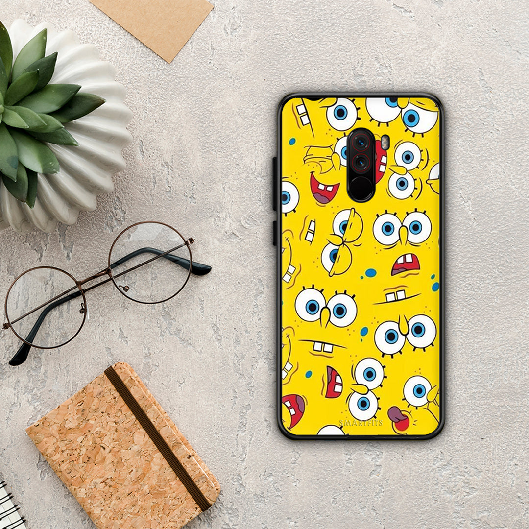 PopArt Sponge - Xiaomi Pocophone F1 θήκη