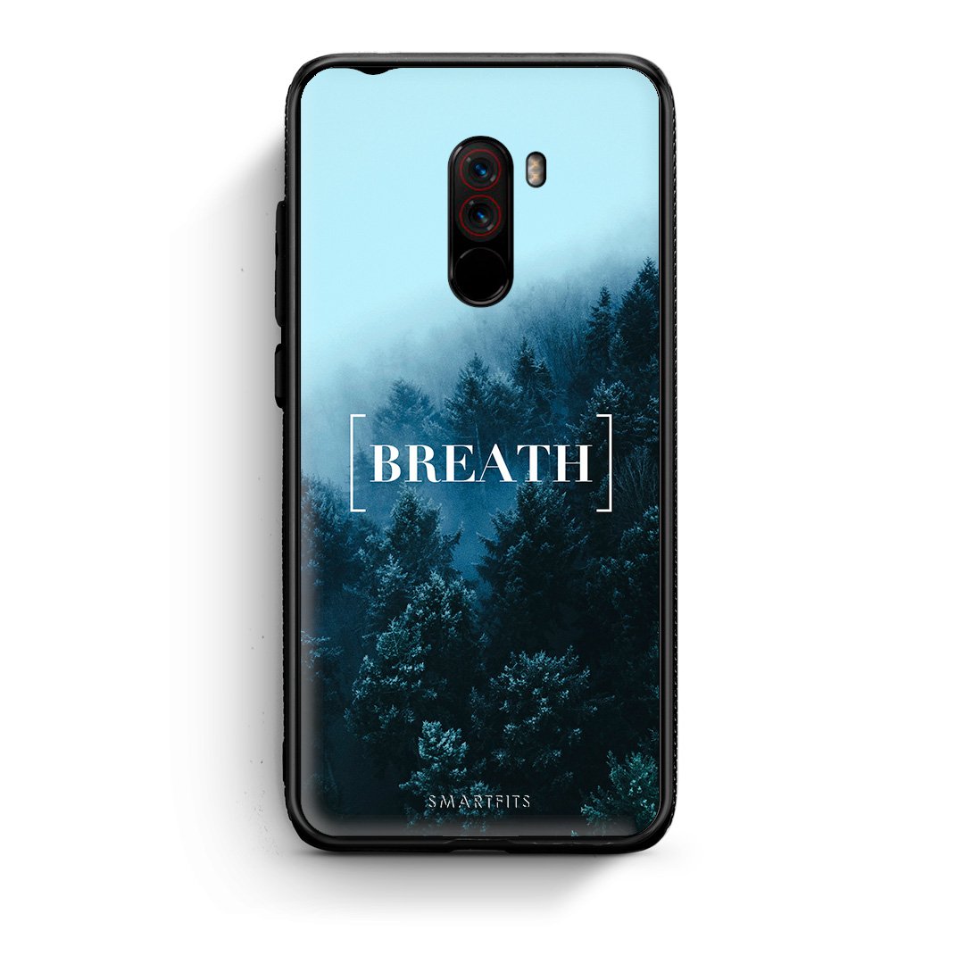 4 - Xiaomi Pocophone F1 Breath Quote case, cover, bumper