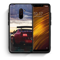 Thumbnail for Θήκη Xiaomi Pocophone F1 Racing Supra από τη Smartfits με σχέδιο στο πίσω μέρος και μαύρο περίβλημα | Xiaomi Pocophone F1 Racing Supra case with colorful back and black bezels