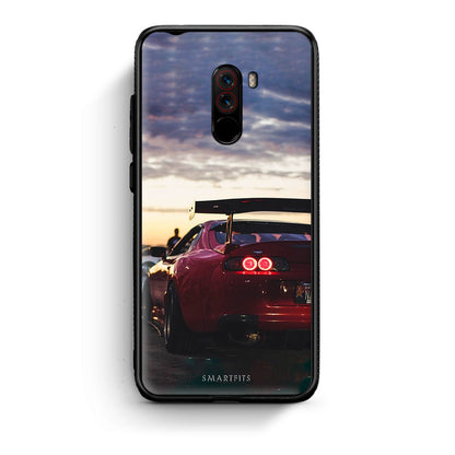 Xiaomi Pocophone F1 Racing Supra θήκη από τη Smartfits με σχέδιο στο πίσω μέρος και μαύρο περίβλημα | Smartphone case with colorful back and black bezels by Smartfits