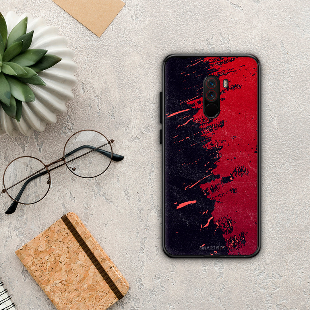 Red Paint - Xiaomi Pocophone F1 θήκη