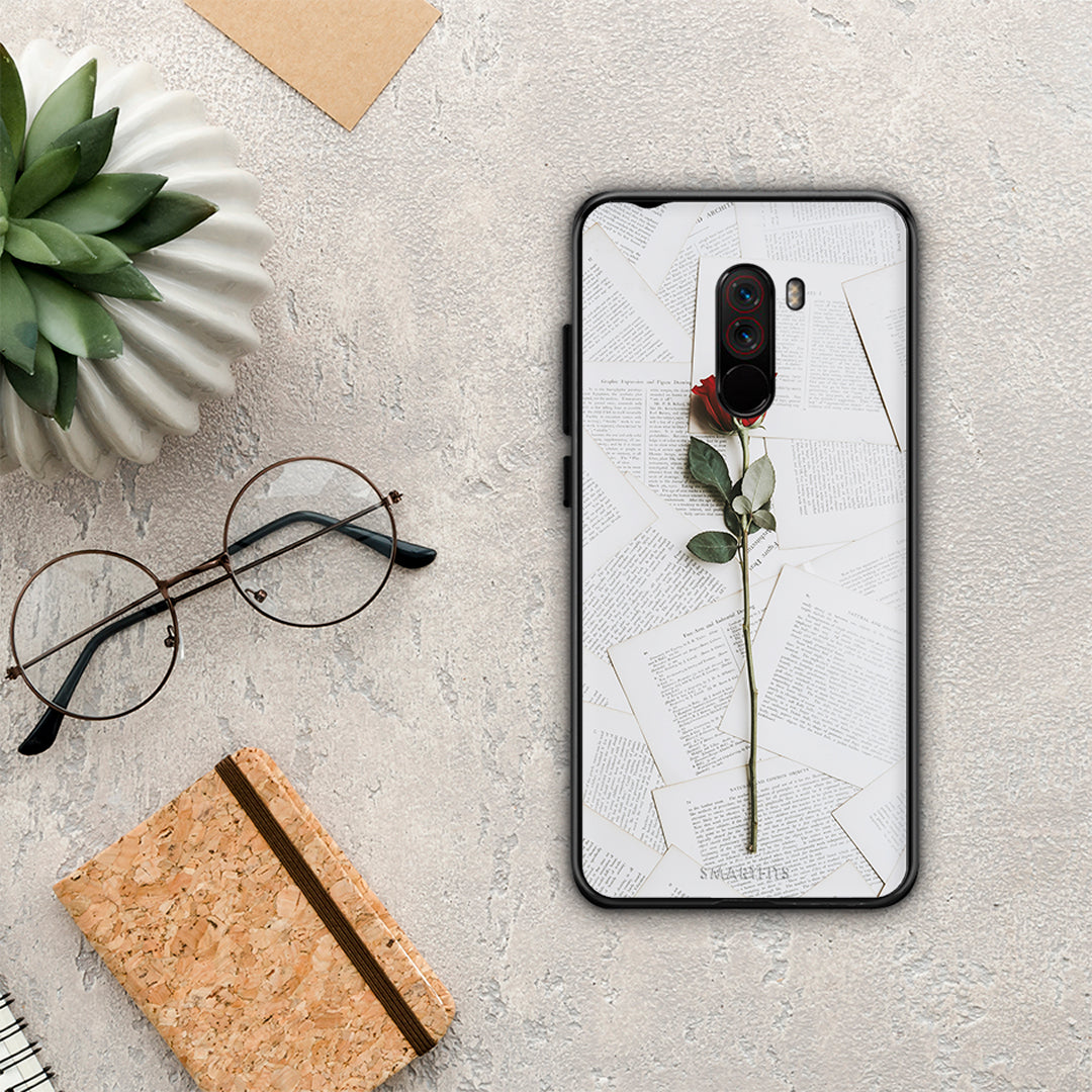 Red Rose - Xiaomi Pocophone F1 θήκη