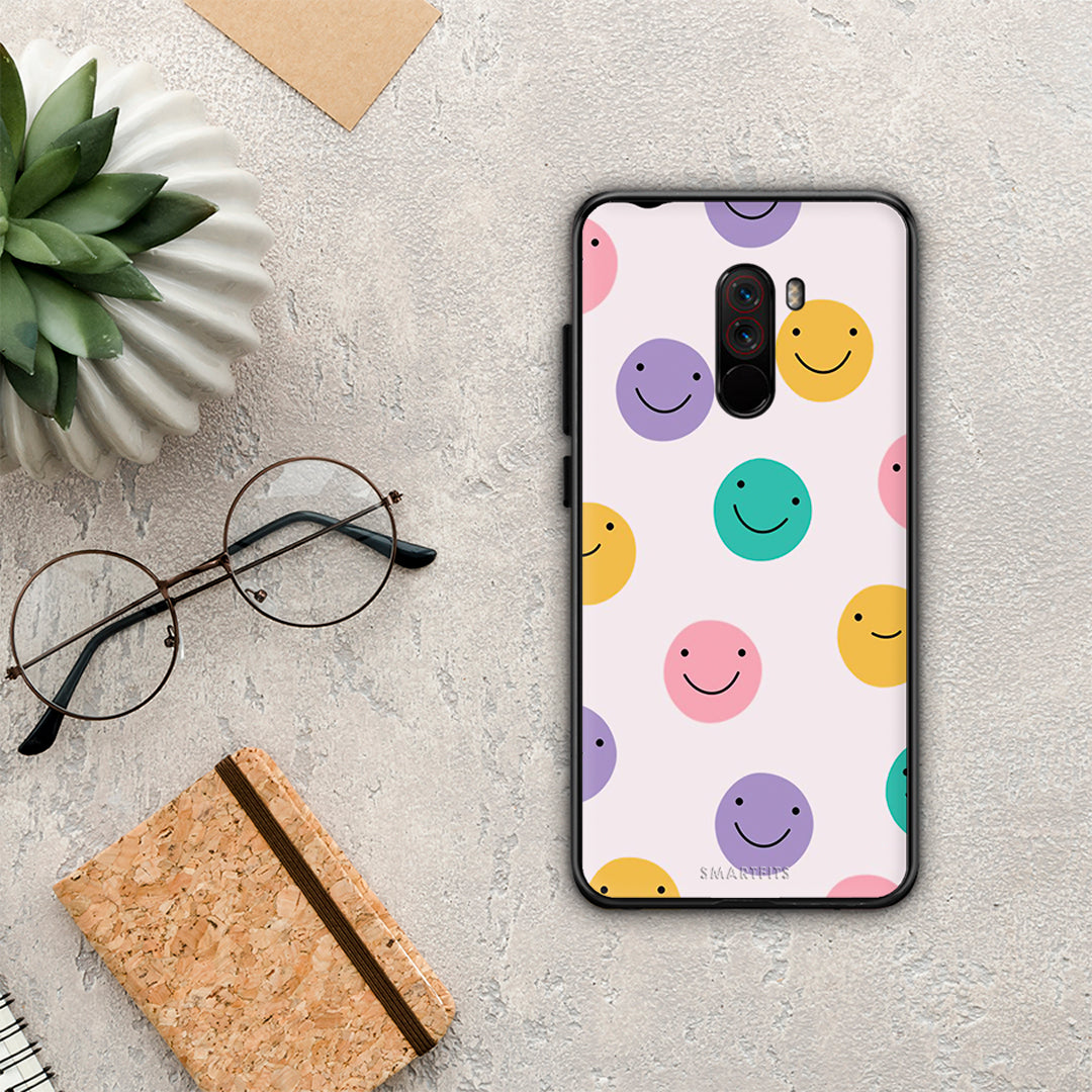 Smiley Faces - Xiaomi Pocophone F1 θήκη