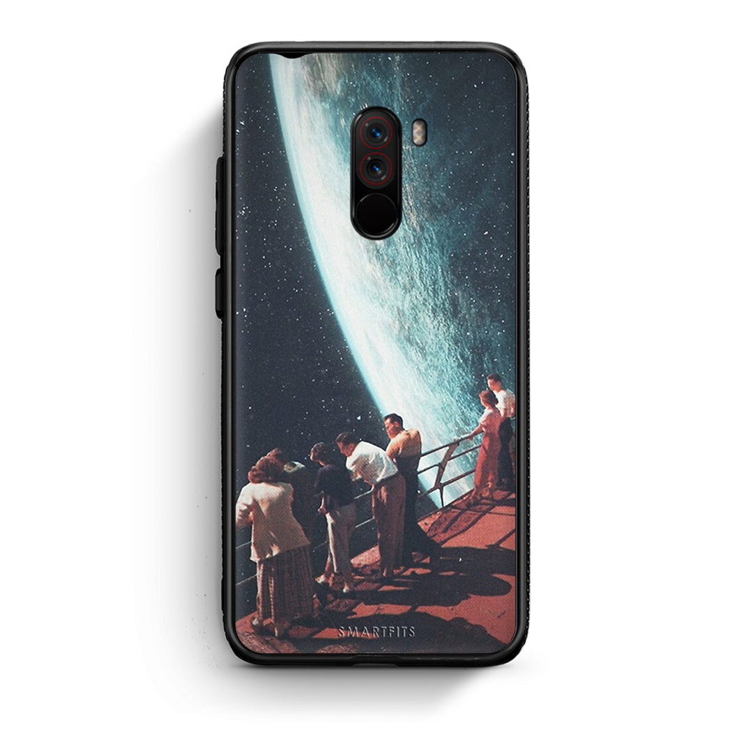 Xiaomi Pocophone F1 Surreal View θήκη από τη Smartfits με σχέδιο στο πίσω μέρος και μαύρο περίβλημα | Smartphone case with colorful back and black bezels by Smartfits