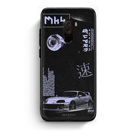Thumbnail for Xiaomi Pocophone F1 Tokyo Drift Θήκη Αγίου Βαλεντίνου από τη Smartfits με σχέδιο στο πίσω μέρος και μαύρο περίβλημα | Smartphone case with colorful back and black bezels by Smartfits