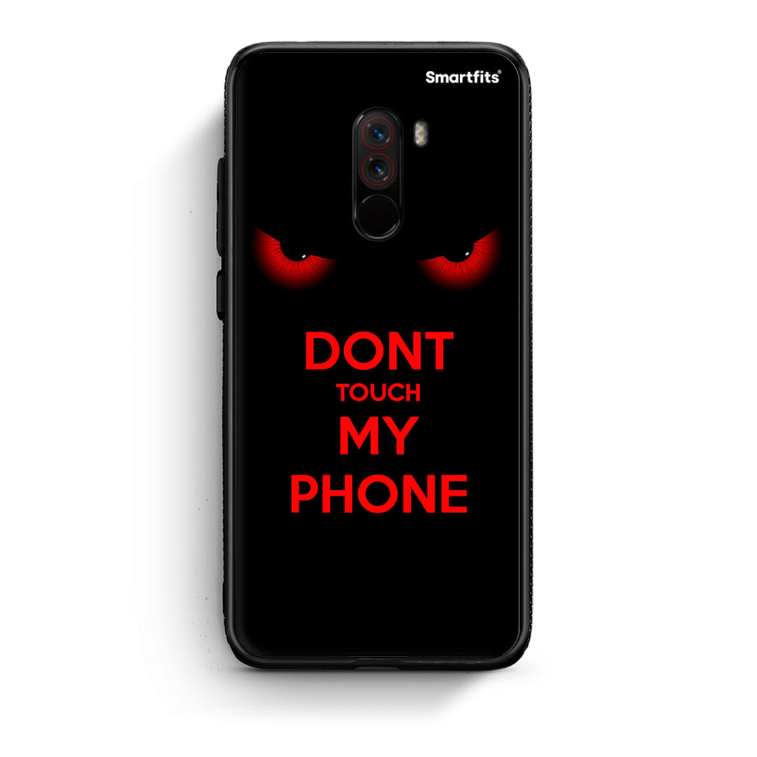 Xiaomi Pocophone F1 Touch My Phone Θήκη από τη Smartfits με σχέδιο στο πίσω μέρος και μαύρο περίβλημα | Smartphone case with colorful back and black bezels by Smartfits