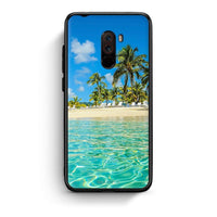 Thumbnail for Xiaomi Pocophone F1 Tropical Vibes Θήκη από τη Smartfits με σχέδιο στο πίσω μέρος και μαύρο περίβλημα | Smartphone case with colorful back and black bezels by Smartfits