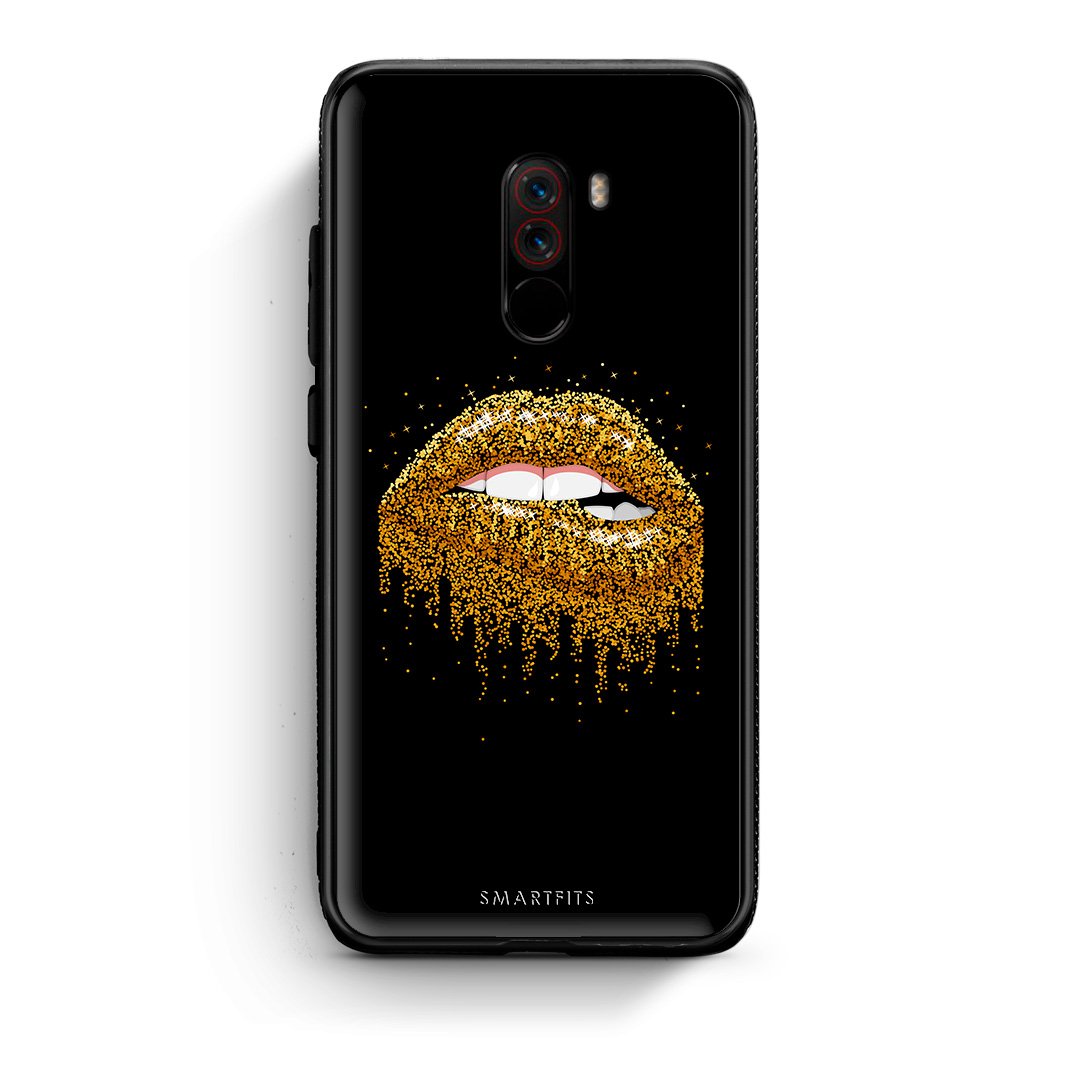 4 - Xiaomi Pocophone F1 Golden Valentine case, cover, bumper