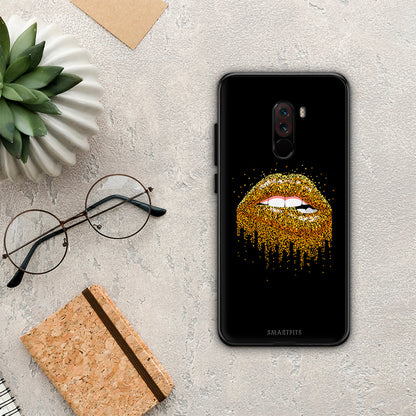 Valentine Golden - Xiaomi Pocophone F1 θήκη