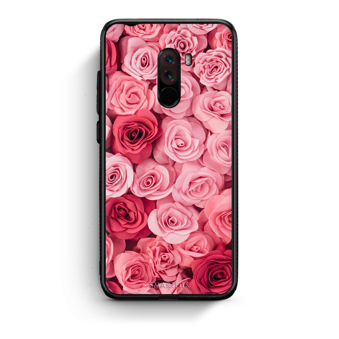 4 - Xiaomi Pocophone F1 RoseGarden Valentine case, cover, bumper