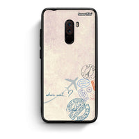 Thumbnail for Xiaomi Pocophone F1 Where Next Θήκη από τη Smartfits με σχέδιο στο πίσω μέρος και μαύρο περίβλημα | Smartphone case with colorful back and black bezels by Smartfits