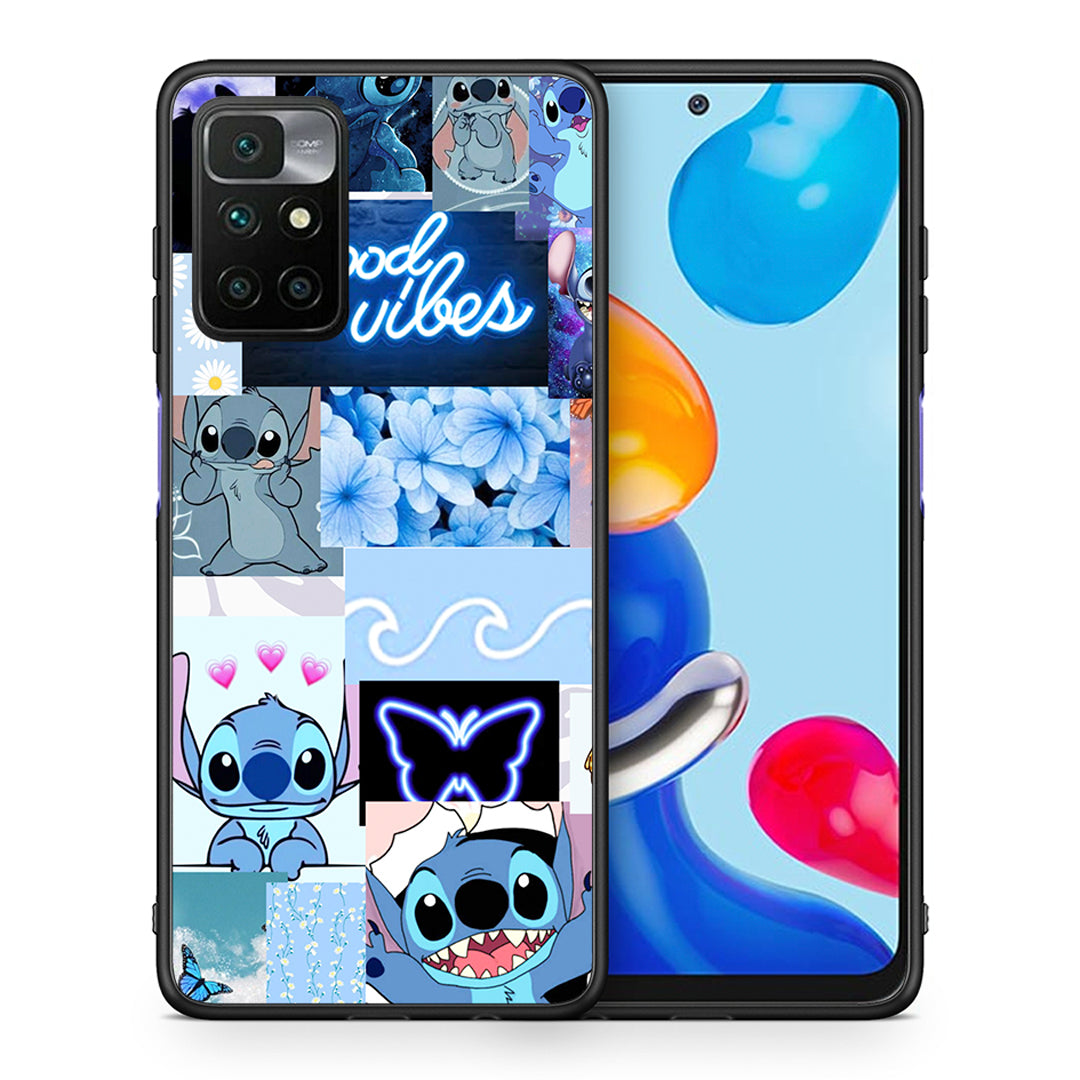 Θήκη Αγίου Βαλεντίνου Xiaomi Redmi 10 / Redmi Note 11 4G Collage Good Vibes από τη Smartfits με σχέδιο στο πίσω μέρος και μαύρο περίβλημα | Xiaomi Redmi 10 / Redmi Note 11 4G Collage Good Vibes case with colorful back and black bezels