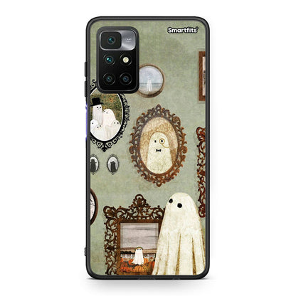 Xiaomi Redmi 10 / Redmi Note 11 4G Halloween Ghost Season Θήκη από τη Smartfits με σχέδιο στο πίσω μέρος και μαύρο περίβλημα | Smartphone case with colorful back and black bezels by Smartfits