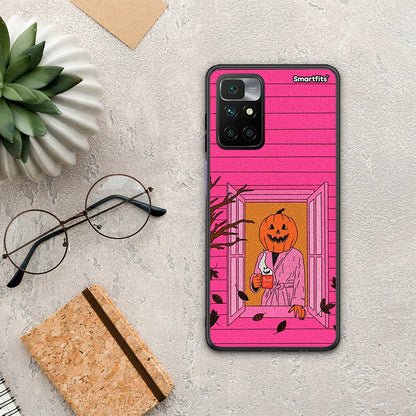 Halloween Pumpkin Lady - Xiaomi Redmi 10 θήκη