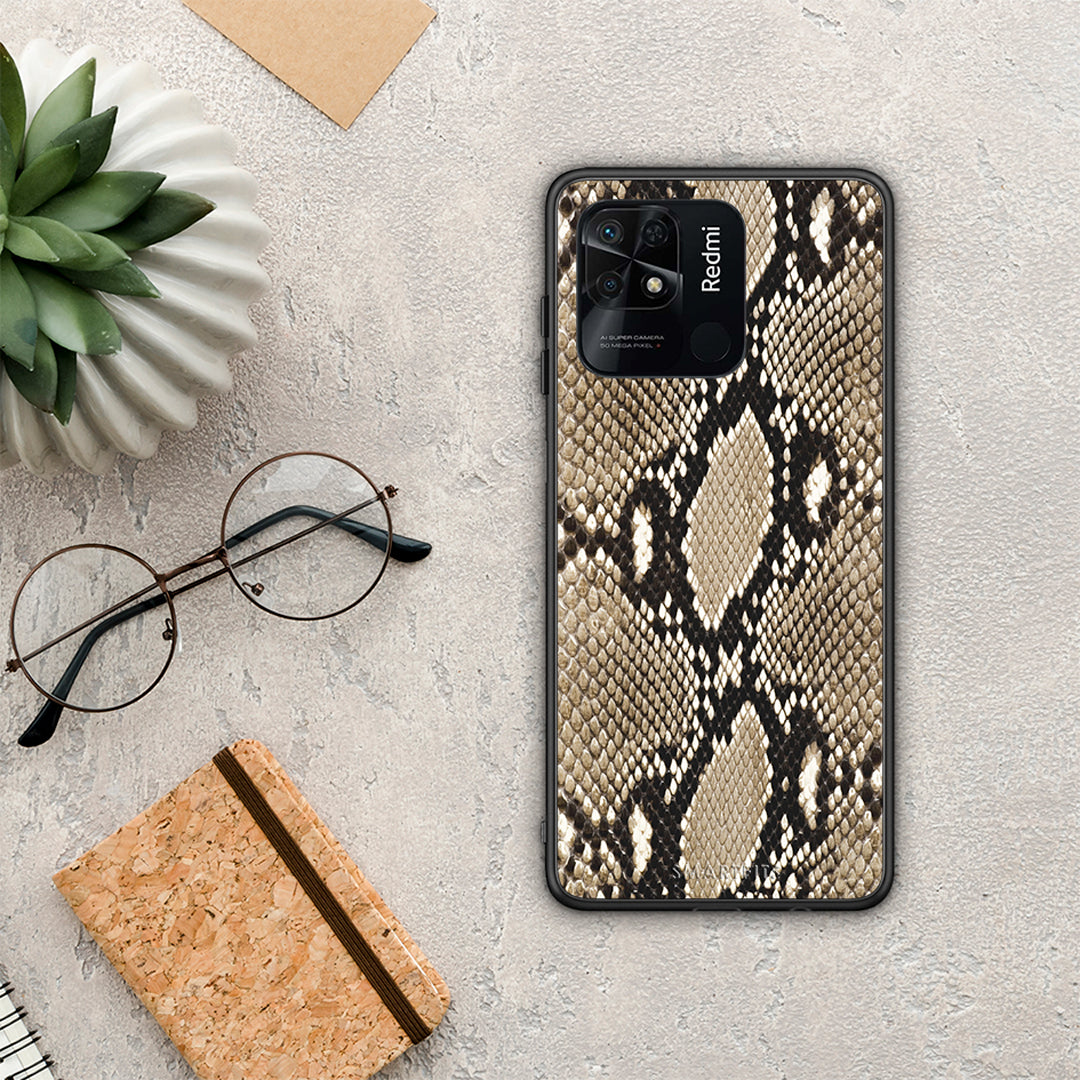 Animal Fashion Snake - Xiaomi Redmi 10C θήκη