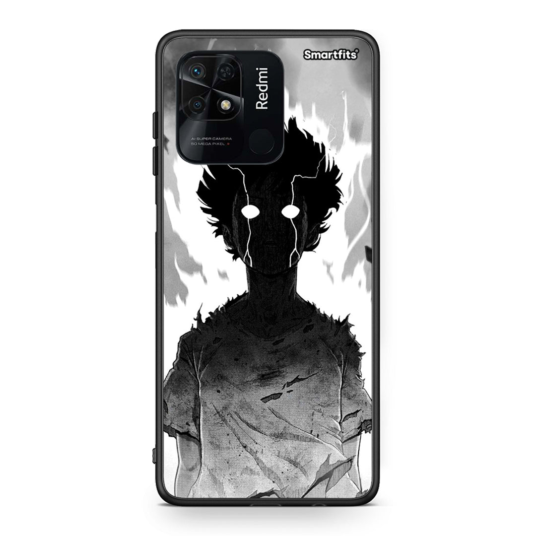 Xiaomi Redmi 10C Anime Boy Θήκη από τη Smartfits με σχέδιο στο πίσω μέρος και μαύρο περίβλημα | Smartphone case with colorful back and black bezels by Smartfits