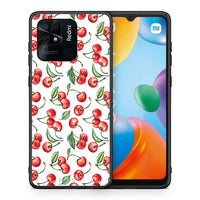 Thumbnail for Θήκη Xiaomi Redmi 10C Cherry Summer από τη Smartfits με σχέδιο στο πίσω μέρος και μαύρο περίβλημα | Xiaomi Redmi 10C Cherry Summer case with colorful back and black bezels