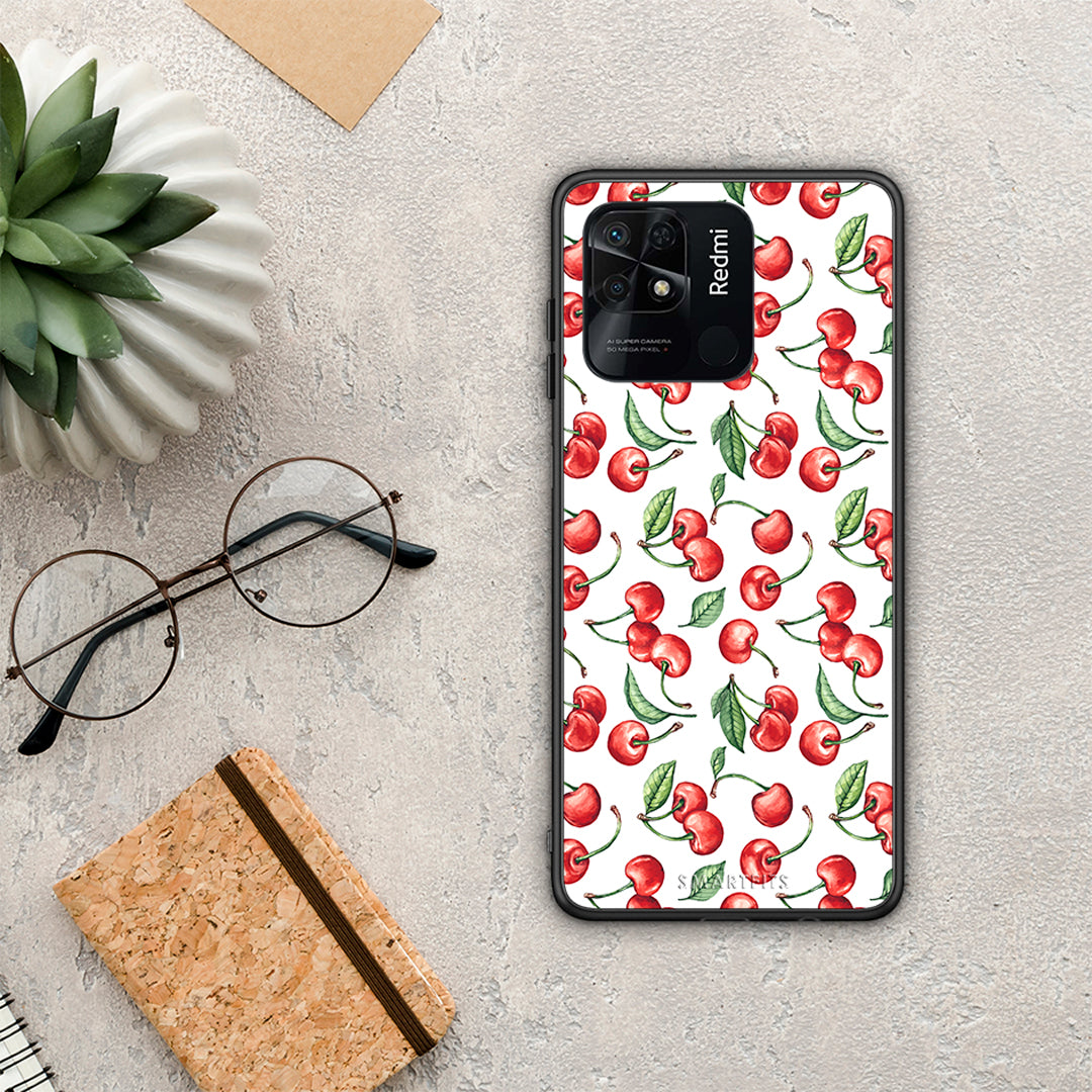 Cherry Summer - Xiaomi Redmi 10C θήκη