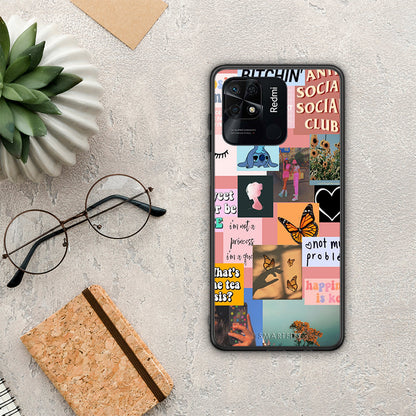 Collage Bitchin - Xiaomi Redmi 10C θήκη