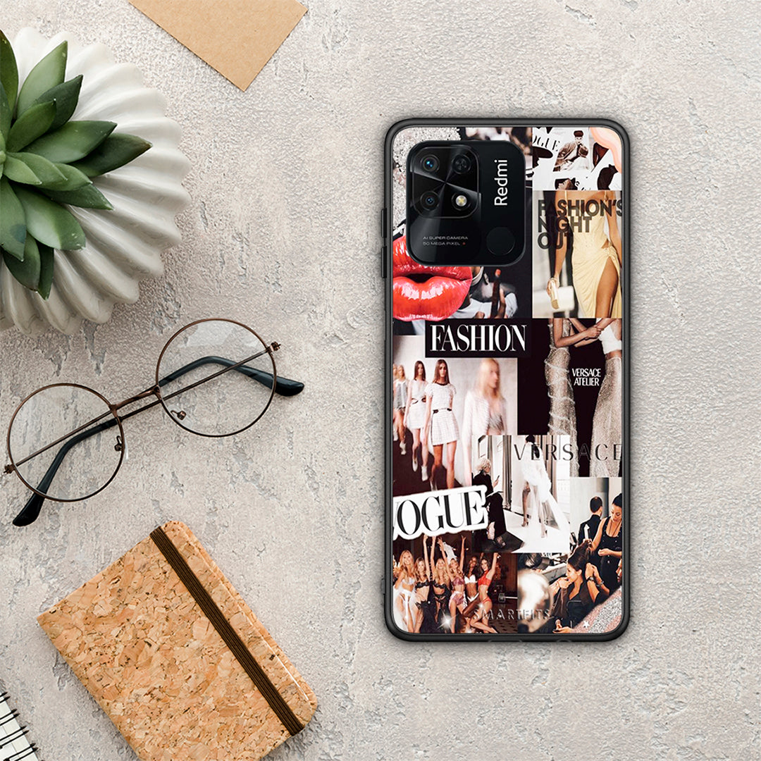 Collage Fashion - Xiaomi Redmi 10C θήκη