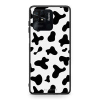 Thumbnail for Xiaomi Redmi 10C Cow Print θήκη από τη Smartfits με σχέδιο στο πίσω μέρος και μαύρο περίβλημα | Smartphone case with colorful back and black bezels by Smartfits