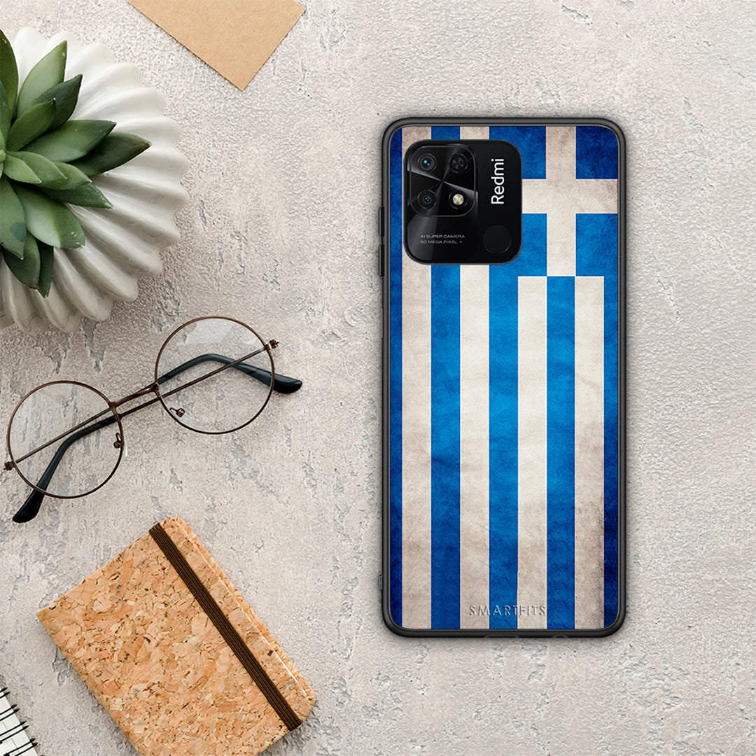 Flag Greek - Xiaomi Redmi 10C θήκη