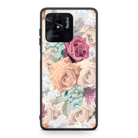 Thumbnail for 99 - Xiaomi Redmi 10C Bouquet Floral case, cover, bumper
