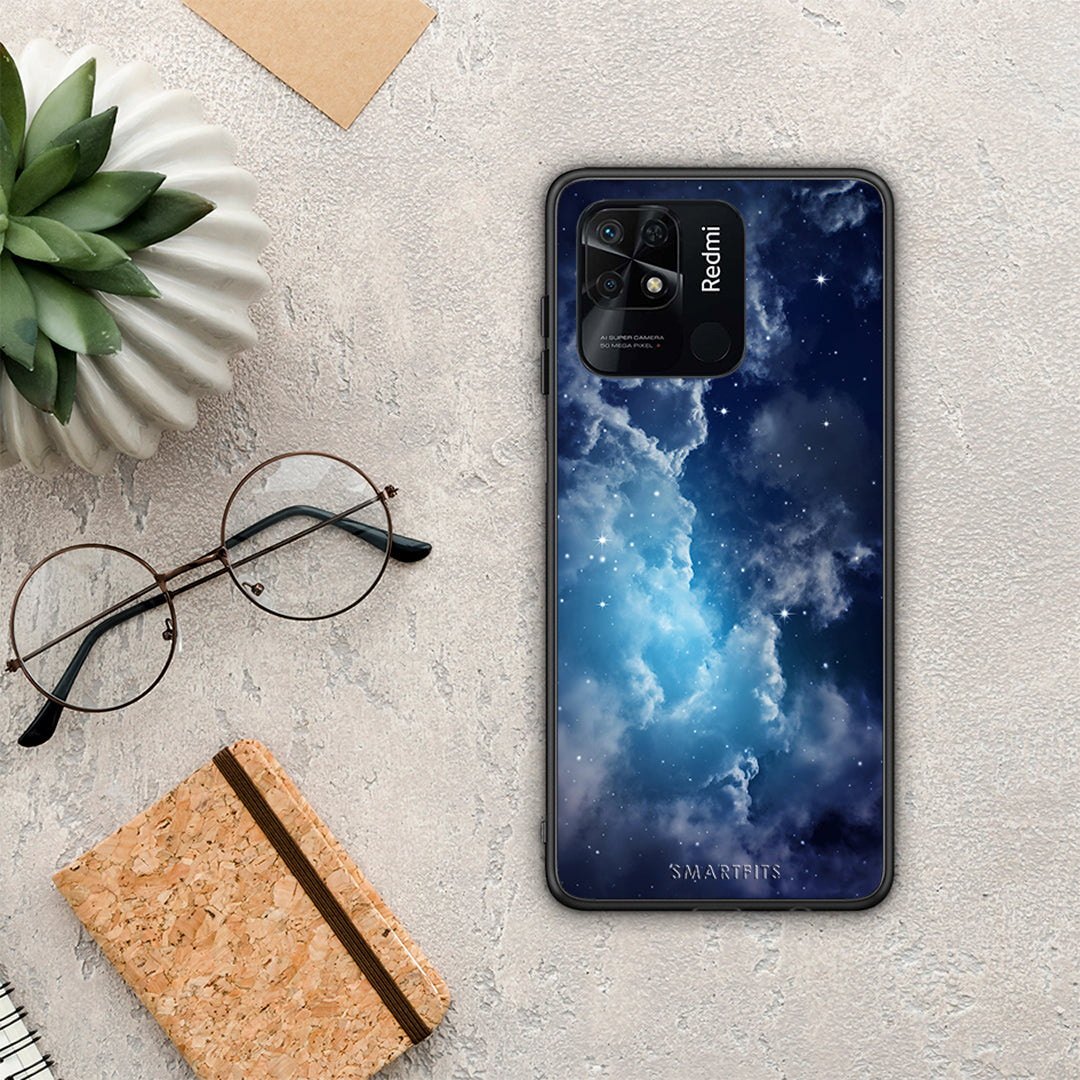 Galactic Blue Sky - Xiaomi Redmi 10C θήκη