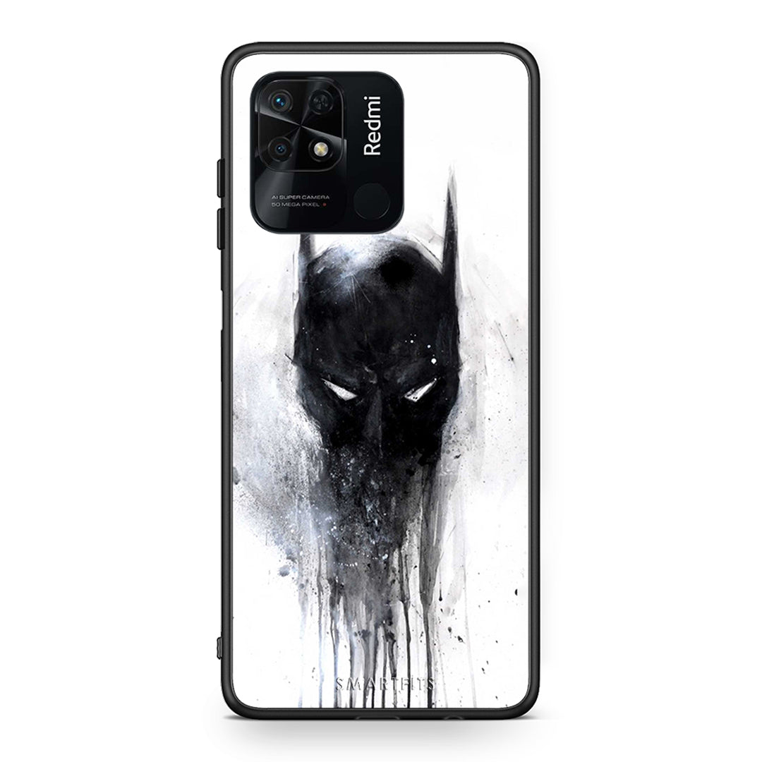 4 - Xiaomi Redmi 10C Paint Bat Hero case, cover, bumper