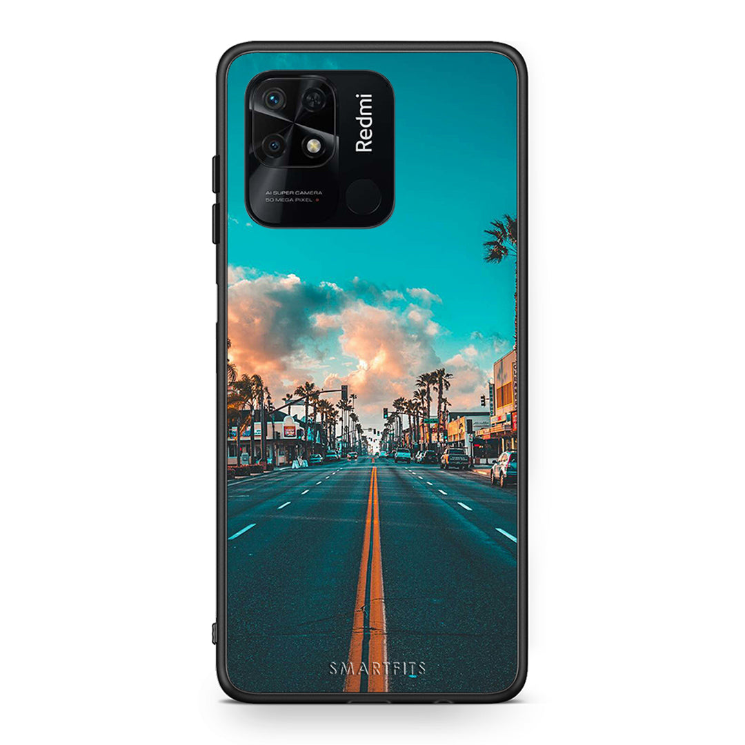 4 - Xiaomi Redmi 10C City Landscape case, cover, bumper