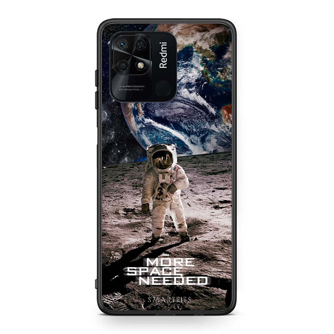 Xiaomi Redmi 10C More Space θήκη από τη Smartfits με σχέδιο στο πίσω μέρος και μαύρο περίβλημα | Smartphone case with colorful back and black bezels by Smartfits