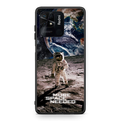 Xiaomi Redmi 10C More Space θήκη από τη Smartfits με σχέδιο στο πίσω μέρος και μαύρο περίβλημα | Smartphone case with colorful back and black bezels by Smartfits