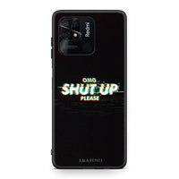 Thumbnail for Xiaomi Redmi 10C OMG ShutUp θήκη από τη Smartfits με σχέδιο στο πίσω μέρος και μαύρο περίβλημα | Smartphone case with colorful back and black bezels by Smartfits