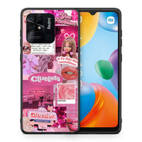 Thumbnail for Θήκη Αγίου Βαλεντίνου Xiaomi Redmi 10C Pink Love από τη Smartfits με σχέδιο στο πίσω μέρος και μαύρο περίβλημα | Xiaomi Redmi 10C Pink Love case with colorful back and black bezels