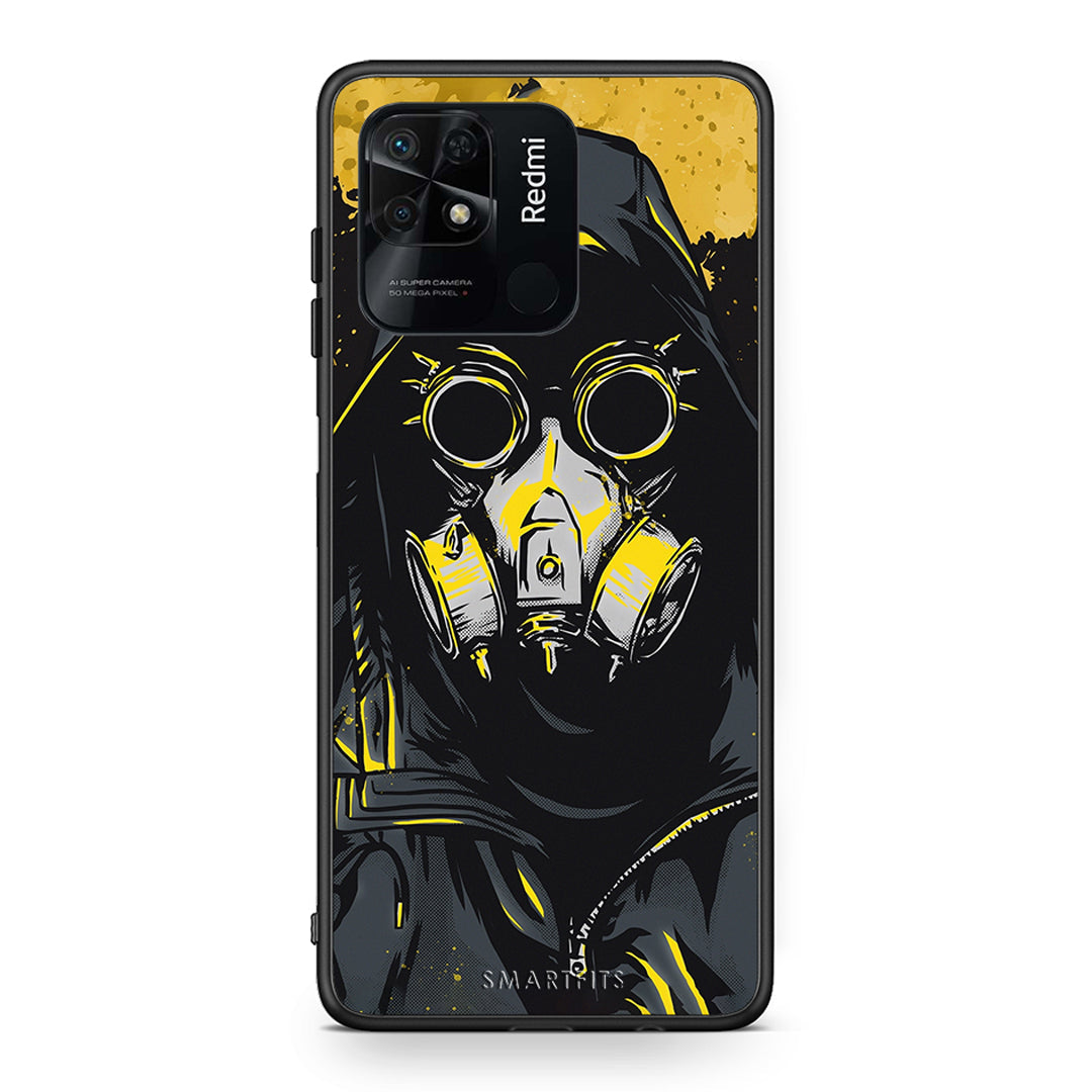 4 - Xiaomi Redmi 10C Mask PopArt case, cover, bumper