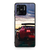 Thumbnail for Xiaomi Redmi 10C Racing Supra θήκη από τη Smartfits με σχέδιο στο πίσω μέρος και μαύρο περίβλημα | Smartphone case with colorful back and black bezels by Smartfits