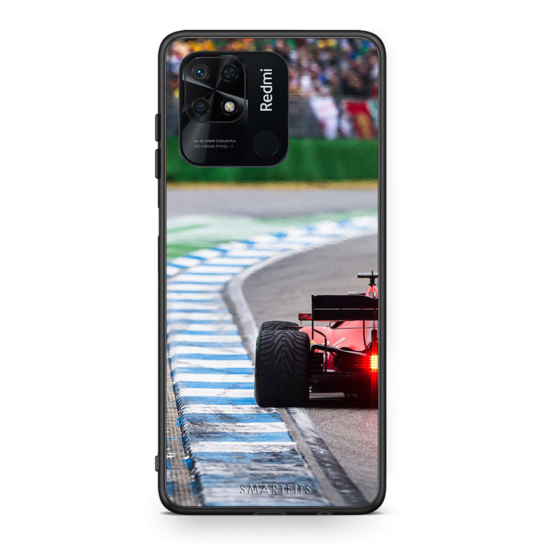 Xiaomi Redmi 10C Racing Vibes θήκη από τη Smartfits με σχέδιο στο πίσω μέρος και μαύρο περίβλημα | Smartphone case with colorful back and black bezels by Smartfits