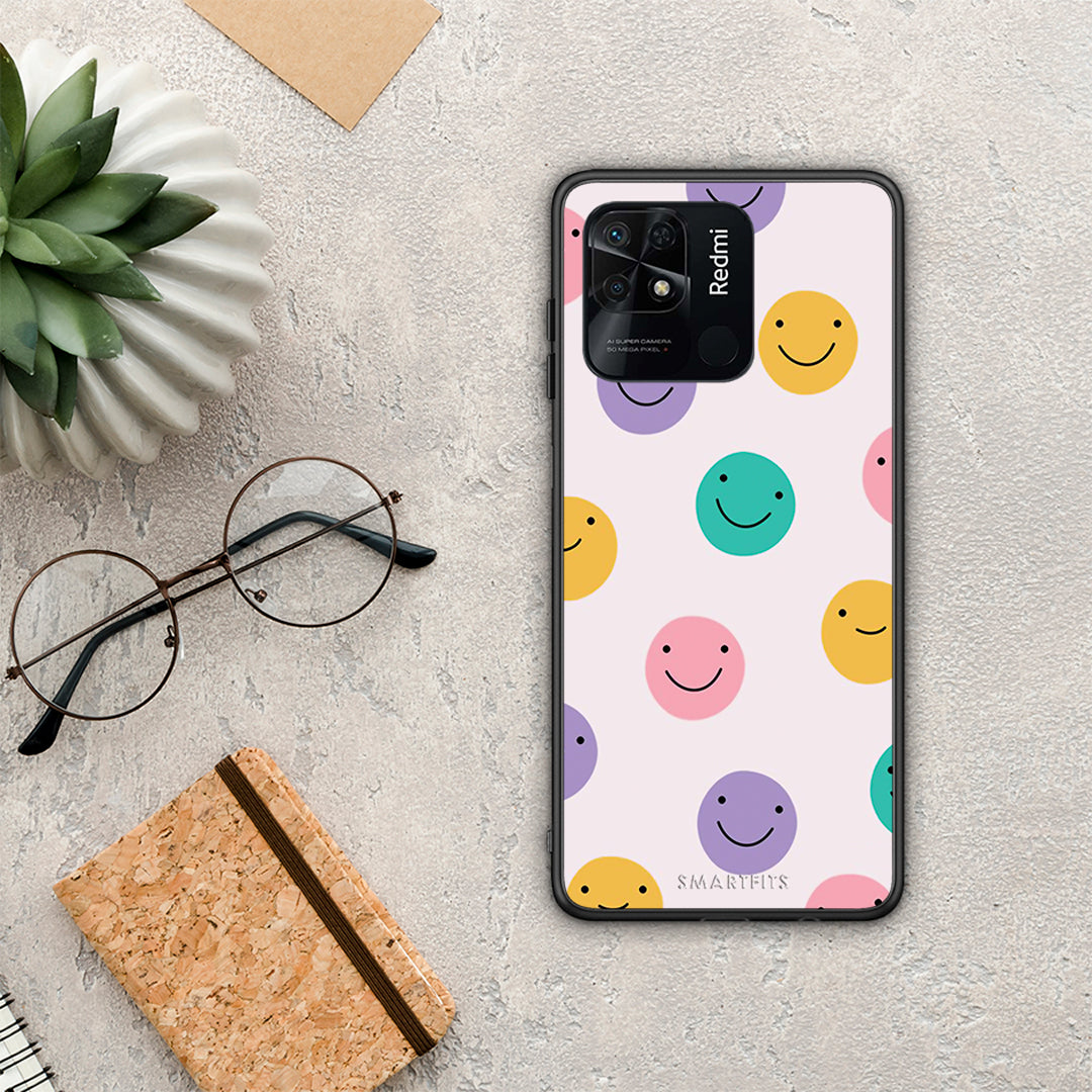 Smiley Faces - Xiaomi Redmi 10C θήκη