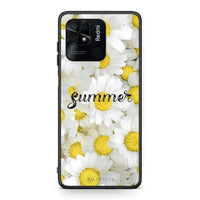 Thumbnail for Xiaomi Redmi 10C Summer Daisies Θήκη από τη Smartfits με σχέδιο στο πίσω μέρος και μαύρο περίβλημα | Smartphone case with colorful back and black bezels by Smartfits