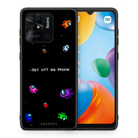 Thumbnail for Θήκη Xiaomi Redmi 10C AFK Text από τη Smartfits με σχέδιο στο πίσω μέρος και μαύρο περίβλημα | Xiaomi Redmi 10C AFK Text case with colorful back and black bezels
