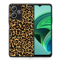 Thumbnail for Θήκη Xiaomi Redmi 12 5G Leopard Animal από τη Smartfits με σχέδιο στο πίσω μέρος και μαύρο περίβλημα | Xiaomi Redmi 12 5G Leopard Animal case with colorful back and black bezels