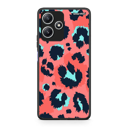 22 - Xiaomi Redmi 12 5G Pink Leopard Animal case, cover, bumper
