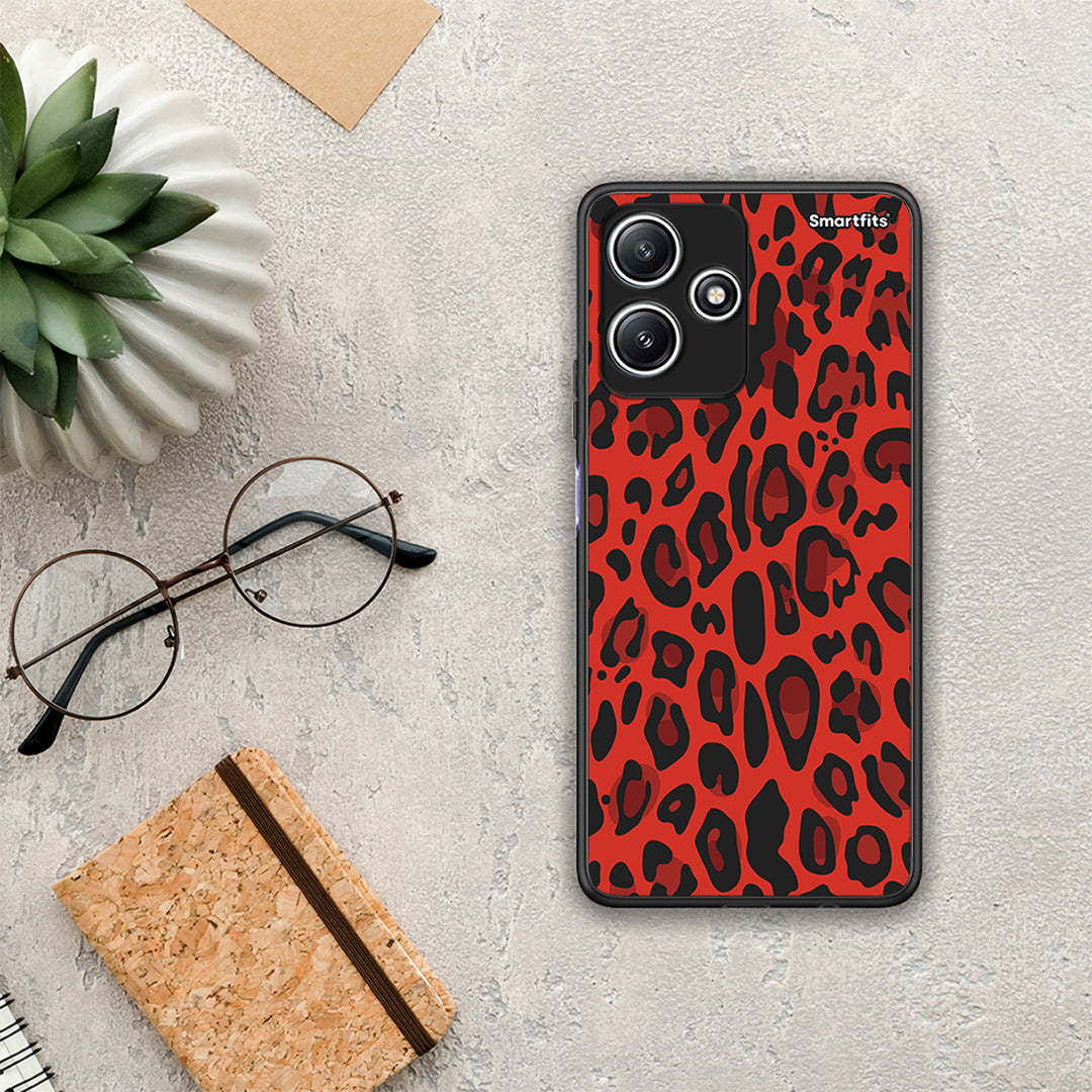 Animal Red Leopard - Xiaomi Redmi 12 5G θήκη