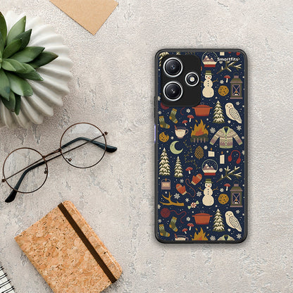 Christmas Elements - Xiaomi Redmi 12 5G θήκη