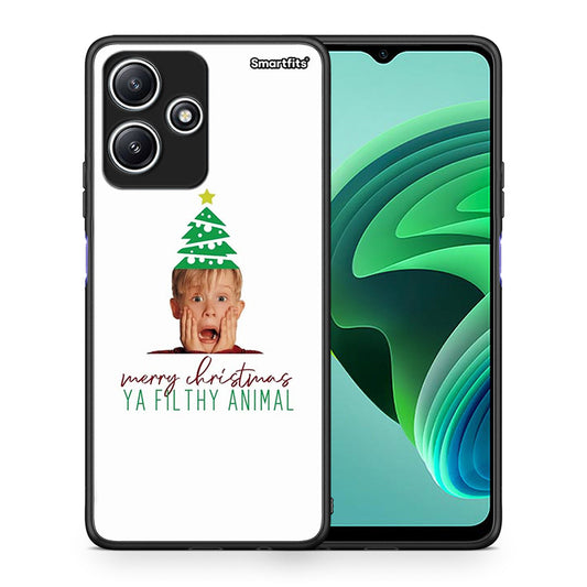Θήκη Xiaomi Redmi 12 5G Filthy Animal από τη Smartfits με σχέδιο στο πίσω μέρος και μαύρο περίβλημα | Xiaomi Redmi 12 5G Filthy Animal case with colorful back and black bezels