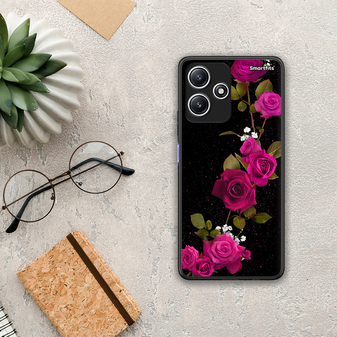 Flower Red Roses - Xiaomi Redmi 12 5G θήκη