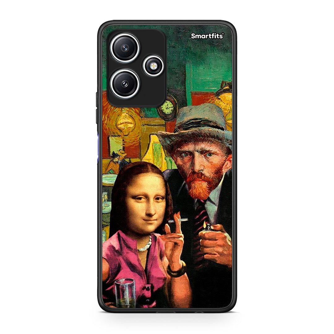 Xiaomi Redmi 12 5G Funny Art θήκη από τη Smartfits με σχέδιο στο πίσω μέρος και μαύρο περίβλημα | Smartphone case with colorful back and black bezels by Smartfits