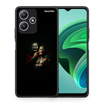 Θήκη Xiaomi Redmi 12 5G Clown Hero από τη Smartfits με σχέδιο στο πίσω μέρος και μαύρο περίβλημα | Xiaomi Redmi 12 5G Clown Hero case with colorful back and black bezels