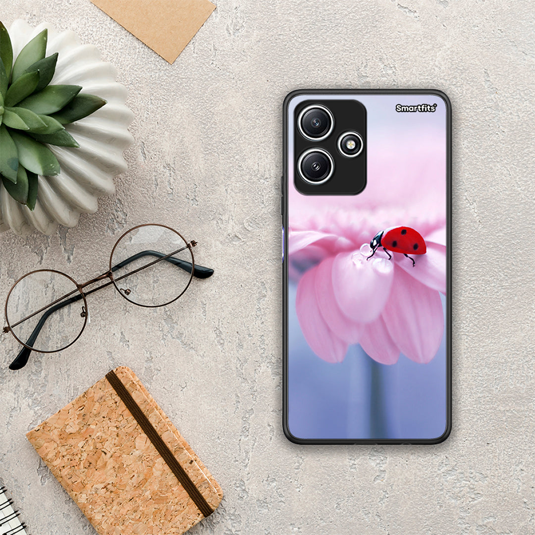 Ladybug Flower - Xiaomi Redmi 12 5G θήκη